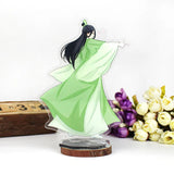 Scum Villain Anime Stand Model Plate Shen Qingqiu Keychain