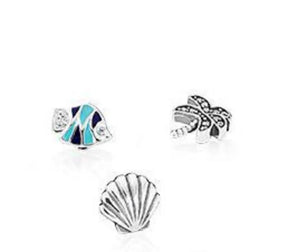 Sea Petites Locket Charm 925 Sterling-Silver DIY Necklace Pendant