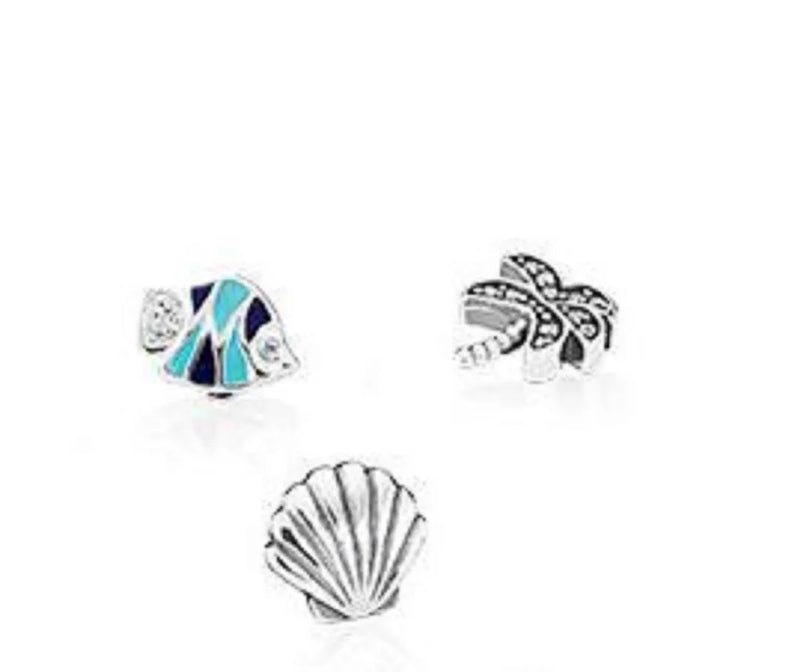 Sea Petites Locket Charm 925 Sterling-Silver DIY Necklace Pendant
