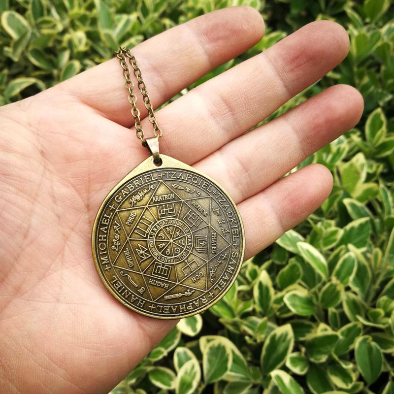 Seal of Seven Archangels Pendant Necklace