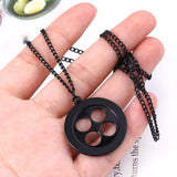 Coraline Seeing Stone Necklace Key Pendant Cosplay Laika Jewelry