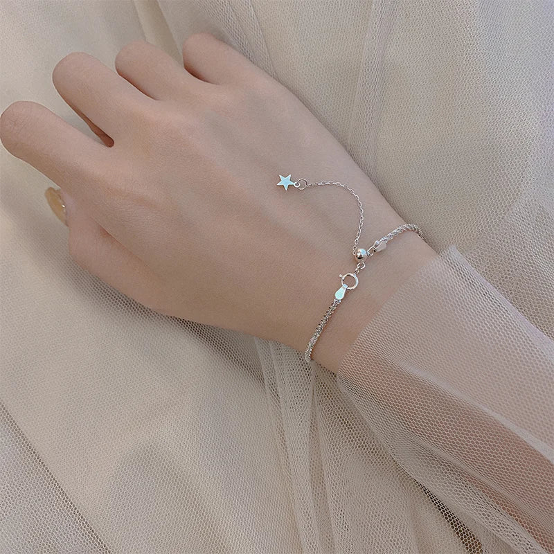 Sky Star Bracelet S925 Pure Silver Beauty Bracelet