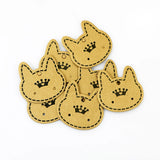 200pcs Brown Paper Earring Display Tags/Cards Jewelry Packing Card