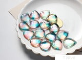 Resin Colored Droplets Pendant DIY Earrings Accessories