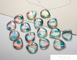 Resin Colored Droplets Pendant DIY Earrings Accessories