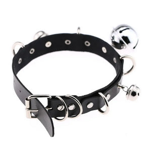Harajuku PU Leather Choker Collar Necklace for Women