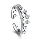Crown Goddess Ring - South Korea Finger Jewelry