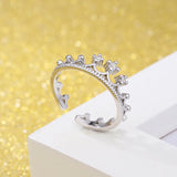 Crown Goddess Ring - South Korea Finger Jewelry