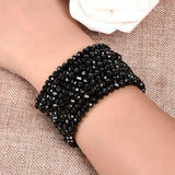 Durable 4*6mm Glass Bracelet