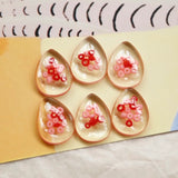 Resin Water Droplet Circle Earrings DIY Kit