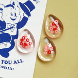 Resin Water Droplet Circle Earrings DIY Kit