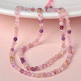 Purple Crystal Loose Beads 3mm-2mm