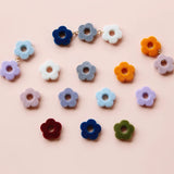 Vintage Flocking Pendant Earrings Hair Clip DIY Jewelry Accessories 4pcs