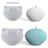 Fan-Shaped Shell Silica Gel Mold for Epoxy Resin Crafts
