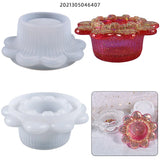 Flower Shaped Silicone Mold for Plant Pots