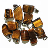 Natural Stone Necklace Pendant Jewelry Irregular Ore Pendant 20pcs