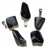 Natural Stone Necklace Pendant Jewelry Irregular Ore Pendant 20pcs