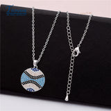 Luxurious Round Colored Zircon Pendant Women Jewelry D-004