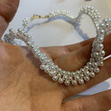 Wave Pearl Necklace for Women, Glamour Jewelry