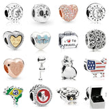 925 Sterling Silver Window Center for DIY Bracelet Jewelry