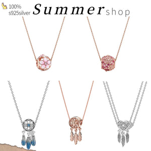 Hot-air Balloon Wing Charm Pendant with Pando Necklace