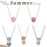 Hot-air Balloon Wing Charm Pendant with Pando Necklace