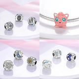 S925 Silver Animal Beaded Bracelet for 3mm DIY Christmas Jewelry