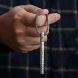 Monkey King Wand Pendant Men's Necklace Personalized Jewelry