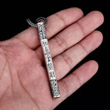 Monkey King Wand Pendant Men's Necklace Personalized Jewelry