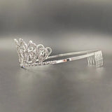 Rhinestone Princess Crown Headband Wedding Bridal Hair Accessory
