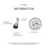 S925 Panda Beads for Bracelets, DIY Jewelry, Sister Birthday