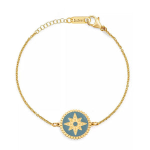 French Retro Stainless Steel Bracelet