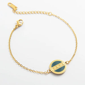 French Retro Stainless Steel Bracelet