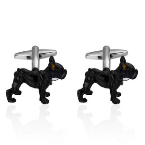 Dog Cufflinks French Shirt Cuff Links Men's Jewelry