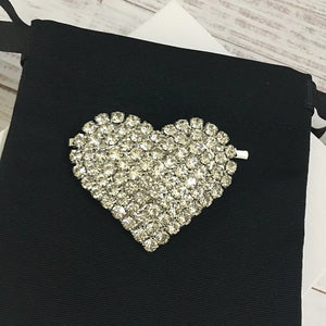 Flash Heart Hairpin Hair Accessory