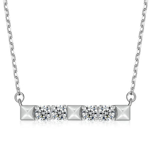 Zircon 925 Silver Pendant Necklace