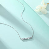 Zircon 925 Silver Pendant Necklace