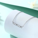 Zircon 925 Silver Pendant Necklace