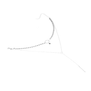 Hand Sequined Short Chain Neck Chain for LX100