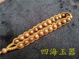 Wooden Bead Chicken Lanyard Chain Necklace