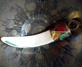 Tibet Wolf Teeth Bone Carving Pendant