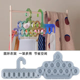Rectangular Epoxy Resin Mold for 8 Circle Clothes Rack Hanging