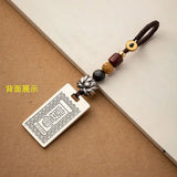 Zodiac Sign Buddha Hanging Ornaments for Car Keys