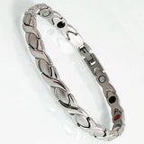 Magnetic Bracelet for Men 7MM Stainless Steel Armband Couple Bracelets