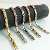 Magnetic Bracelet for Men 7MM Stainless Steel Armband Couple Bracelets