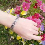 Fish Year S999 Ladies Silver Bracelet Open Bangles Gift