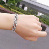 Fish Year S999 Ladies Silver Bracelet Open Bangles Gift