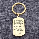 Brother Keychain - No Better BROTHER Than You - Gift Charm Jewelry