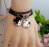 Sublimation Couple Bracelets for Lovers Jewelry Wholesale