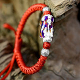 Thermochromic Pixiu 999 Sterling Silver Charm Bracelets